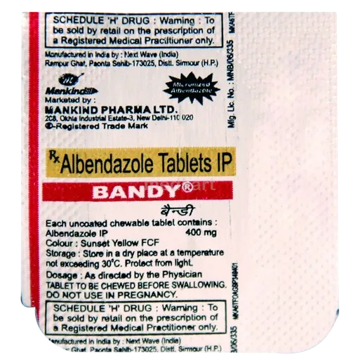 bandy 400mg tablet 1's